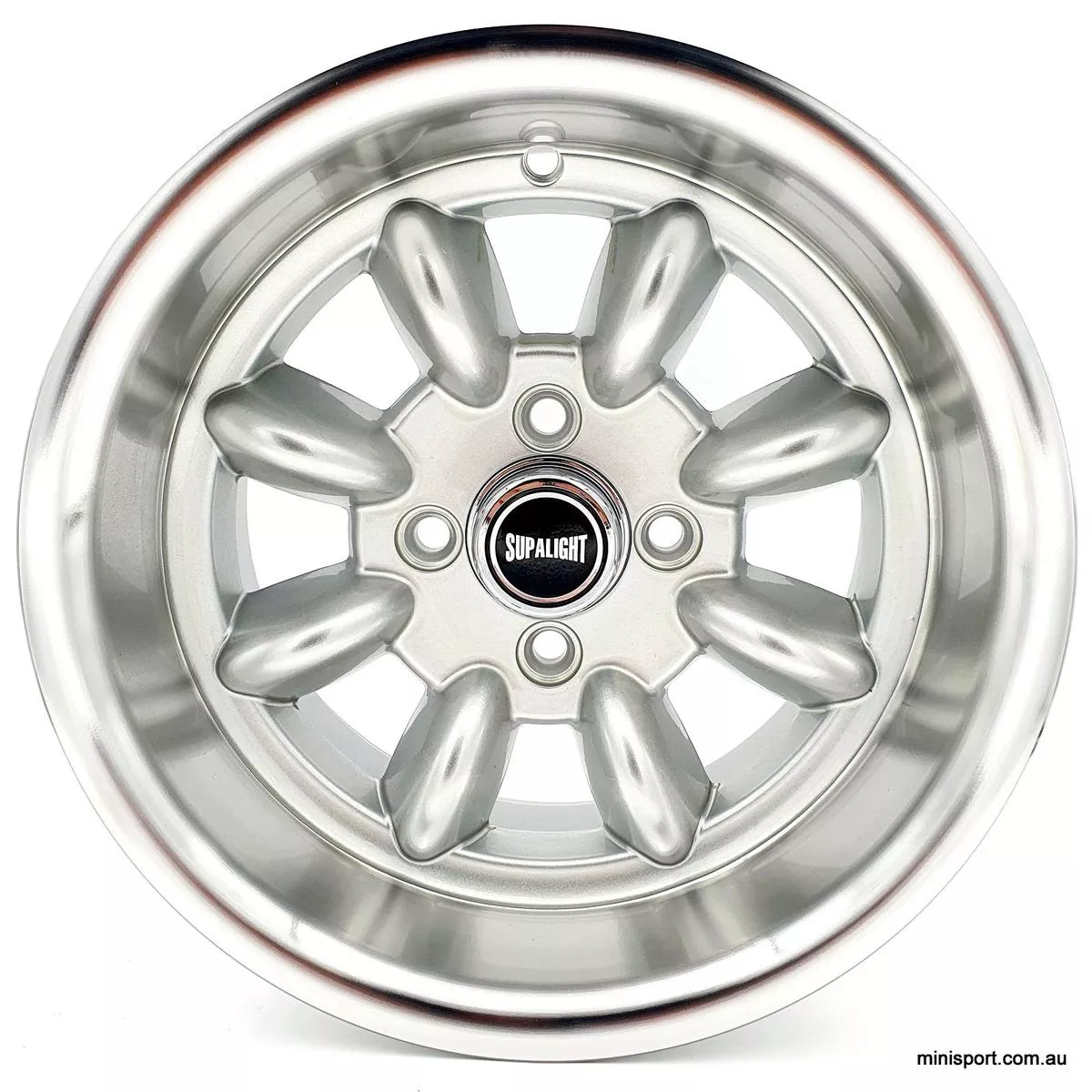 13X7 SUPALIGHT SILVER (ET-7) WITH POLISHED EDGE- (SET OF 4)