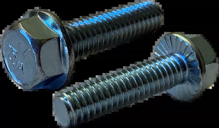[200 PKG] Flange Bolts Serrated Hex Washer 1/2-13 X 3
