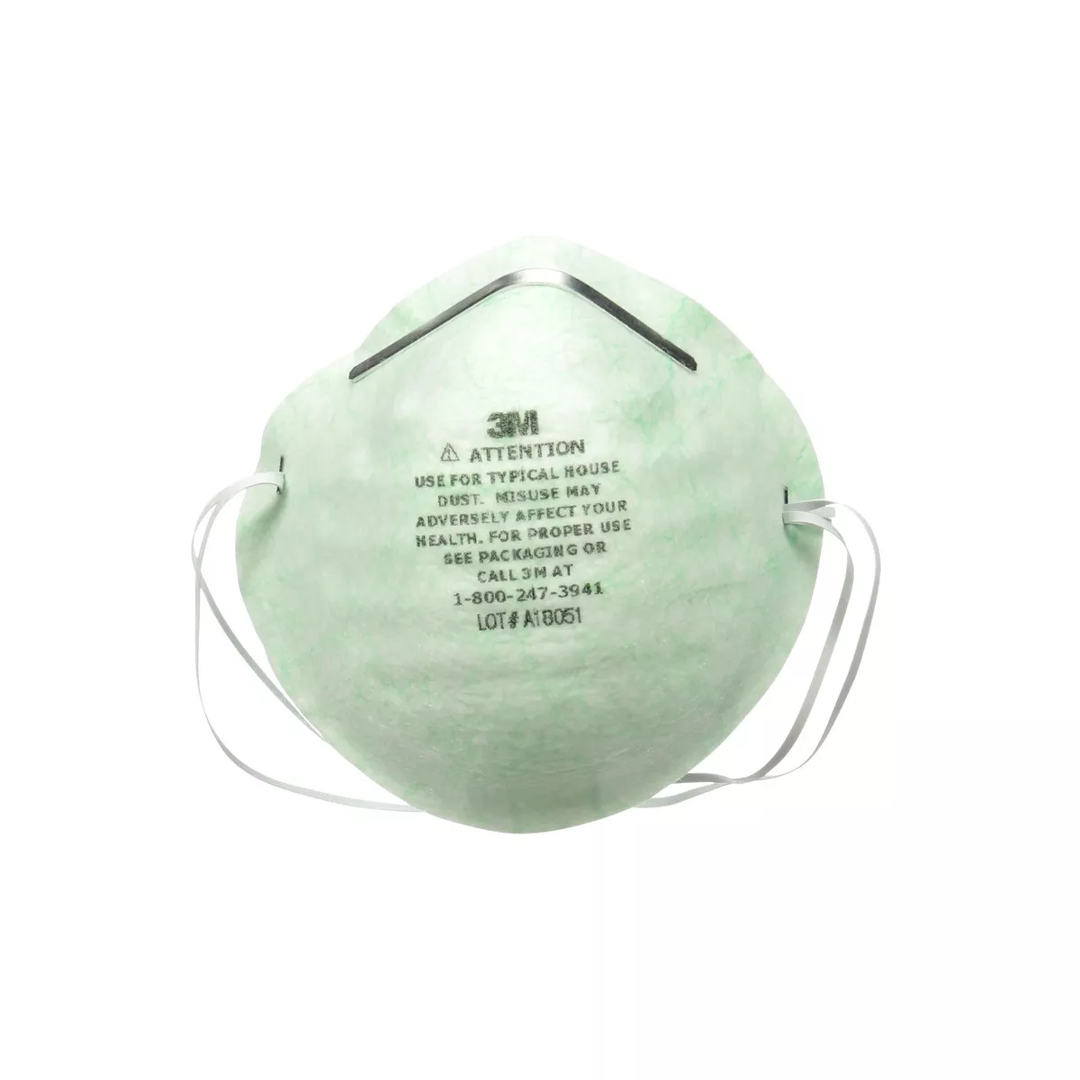 3M 8661PC4 Disposable Sanding Safety Mask, 4-Pack