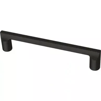 (5 Pack) 5-1/16 inch Modern Joinery Pull Flat Black