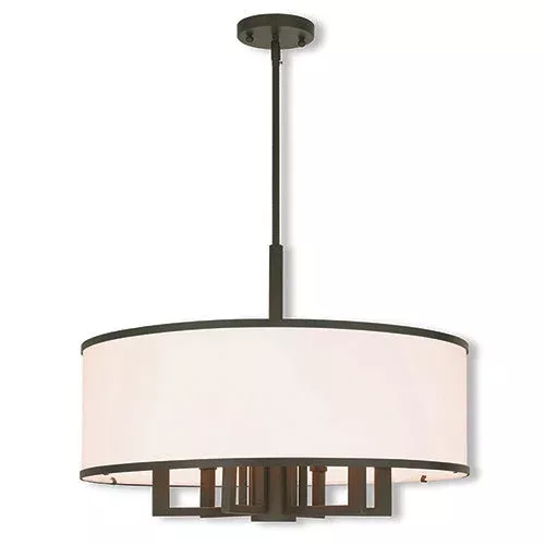 7 Light Bronze Pendant Chandelier