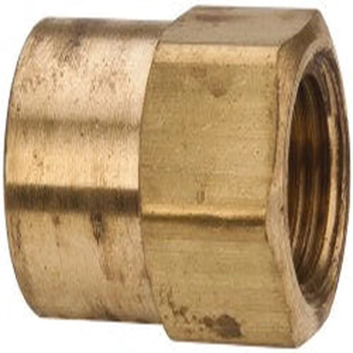 Brass Flared Tube Inverted Female: 5/16" OD, 1/8-27 Thread