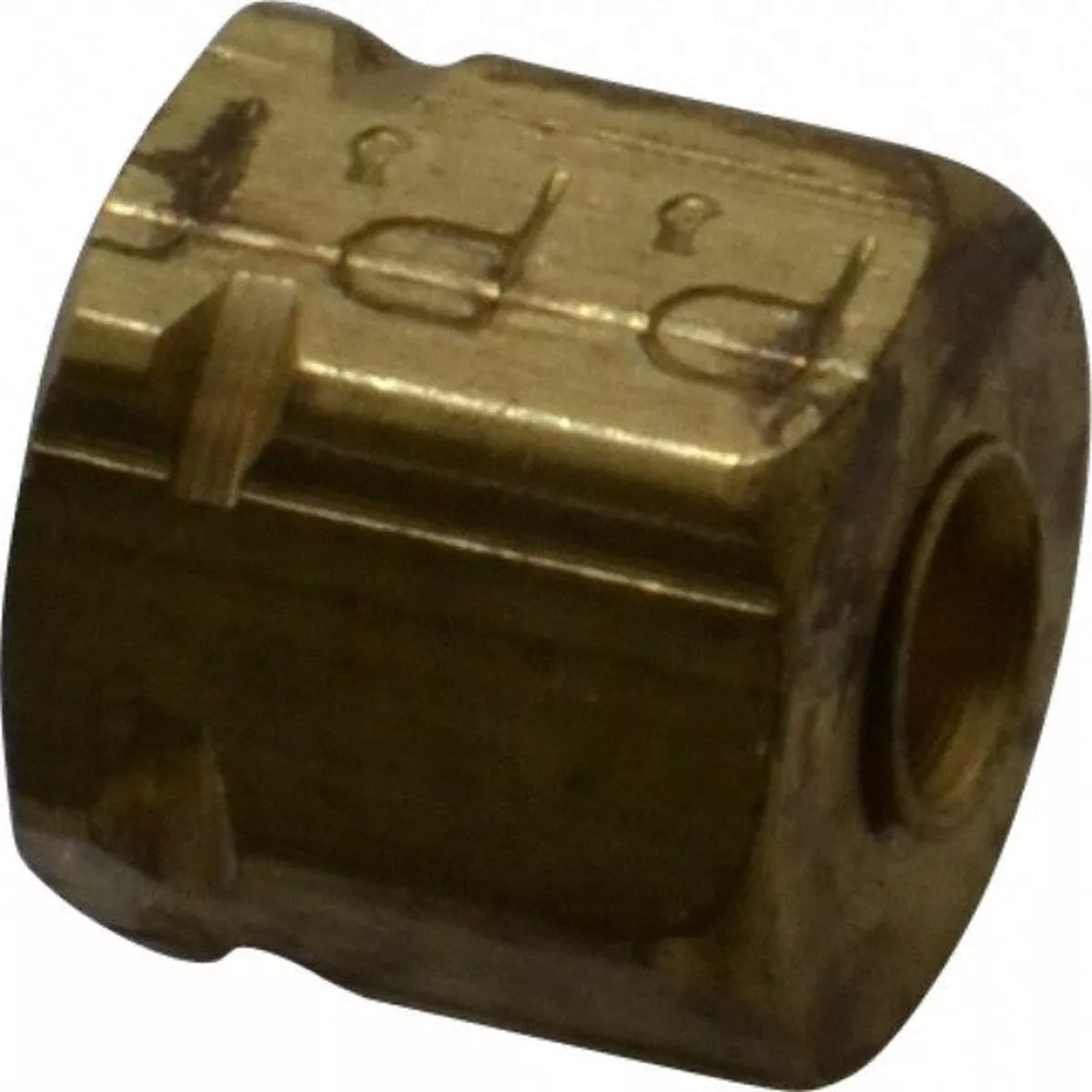 Compression Tube Nut and Sleeve Assembly: 1/8" Tube OD, Compression