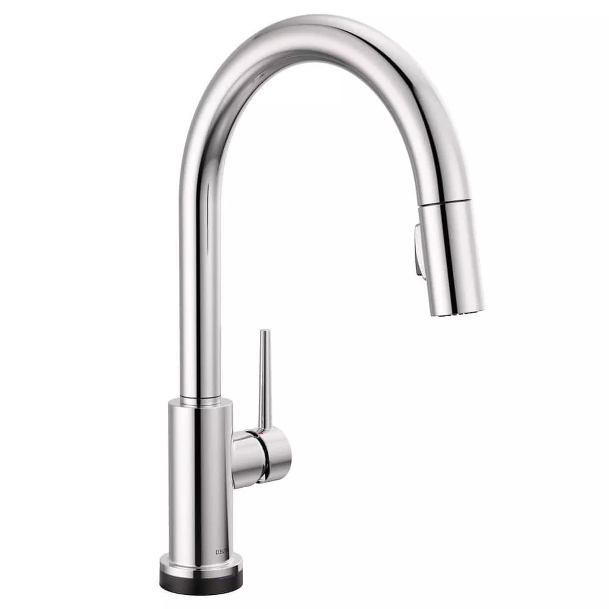 Delta Trinsic Touch2O Single-Handle Pull-Down Kitchen Faucet, Deck Mount, Chrome, 16.19 in Height