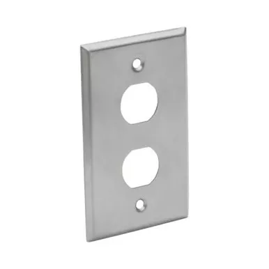 Eaton N206-FP02-IND - INDSTRL METL FACEPLAT,2 CUTOUT