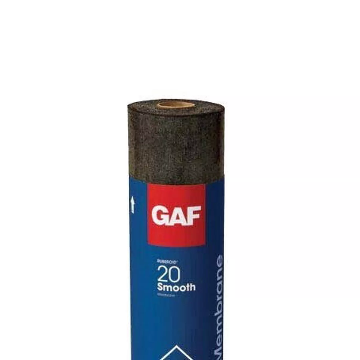 GAF RUBEROID 20 Smooth SBS Modified Bitumen Membrane Roll, 1.5 Square (161.5 sq ft), 90 mil
