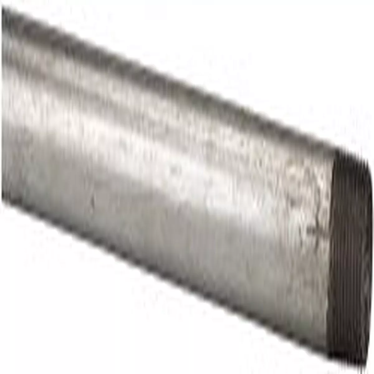 Galvanized Pipe Nipple: 1", 60" Long, Schedule 40, Steel