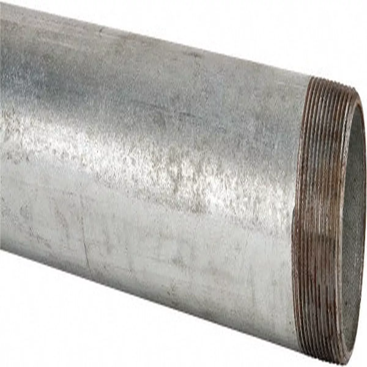 Galvanized Pipe Nipple: 2", 48" Long, Schedule 40, Steel