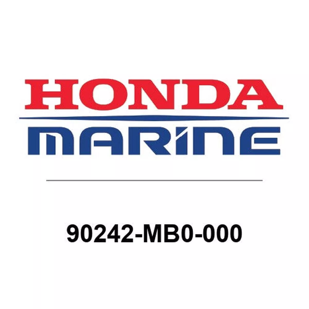Honda lock (64mm) nut 90242-MB0-000