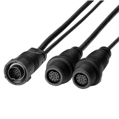 Humminbird 720111-1 14 M ID SIDB Y Transducer Adapter Cable