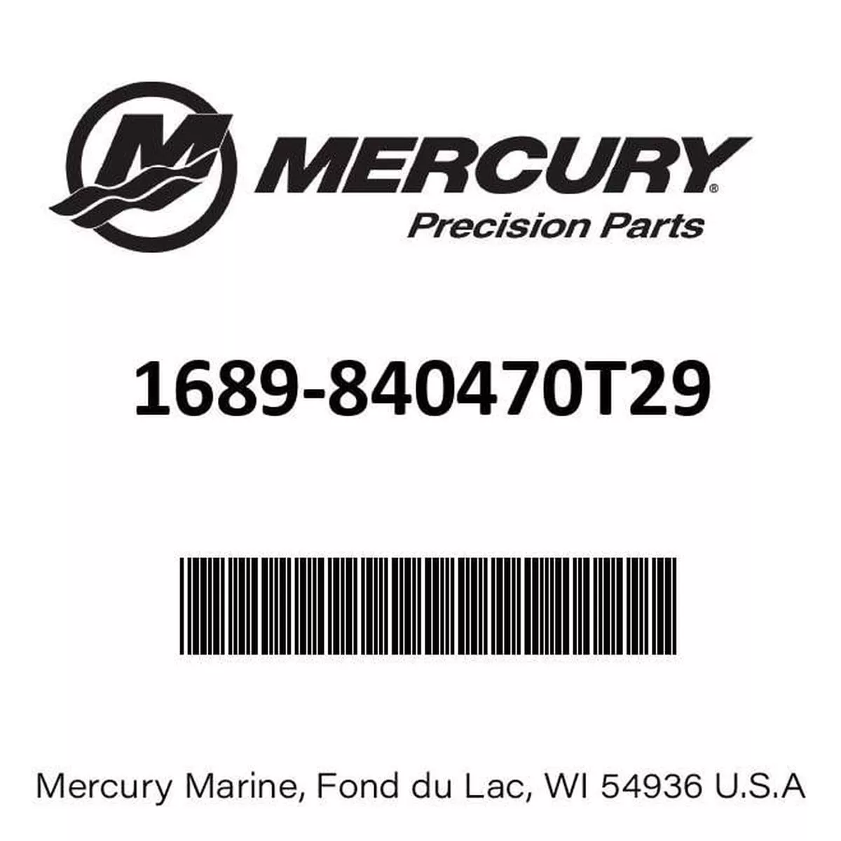 Mercury - G case 1.75 long - 1689-840470T29