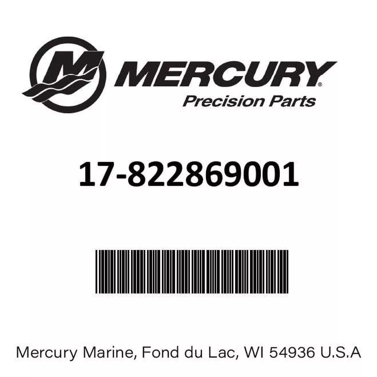 Mercury - Pin-trim - 17-822869001