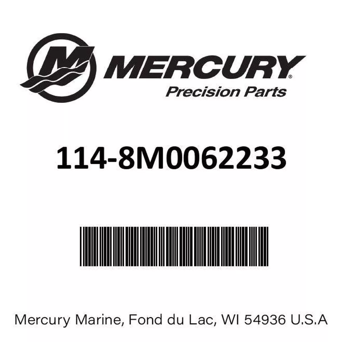 Mercury - Top cowl-gray - 114-8M0062233