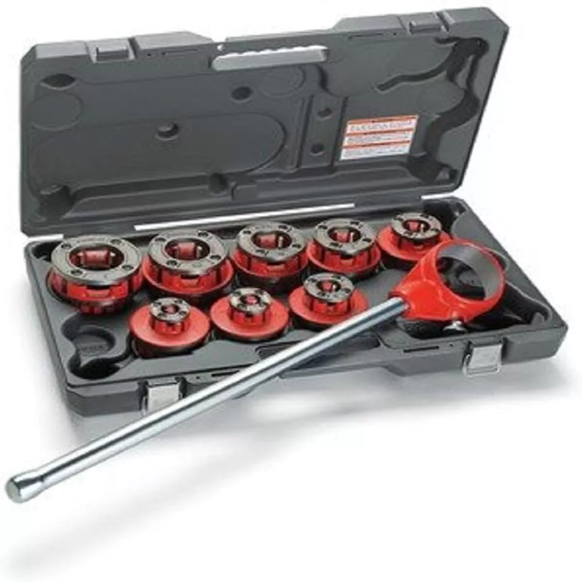 RIDGID 1/8 in. to 2 in. NPT 12-R Exposed Ratchet Threader Set