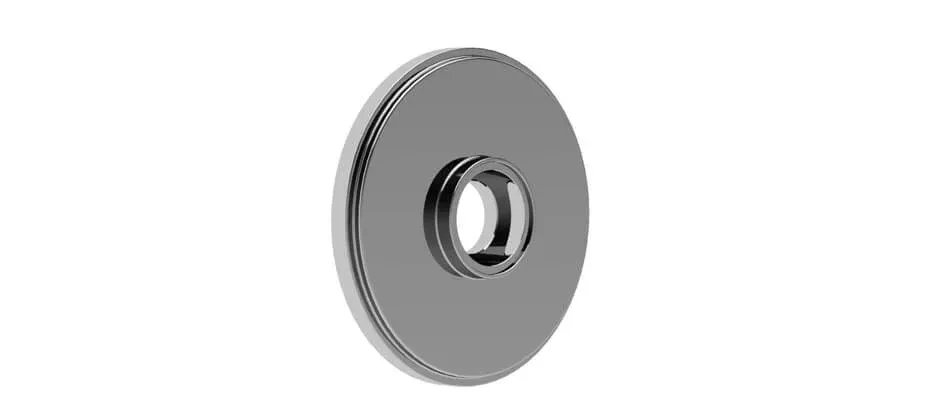 Roset - Skjulte skruer - Krom 63/69 mm