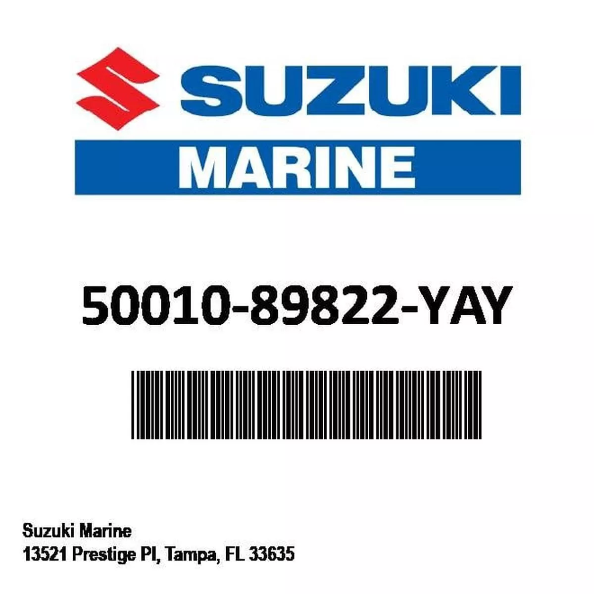 Suzuki - L/u 99b/`5a/20a - 50010-89822-YAY