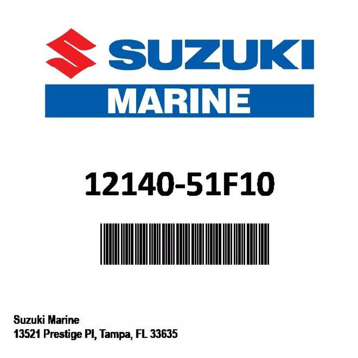 Suzuki - Ring set,piston - 12140-51F10