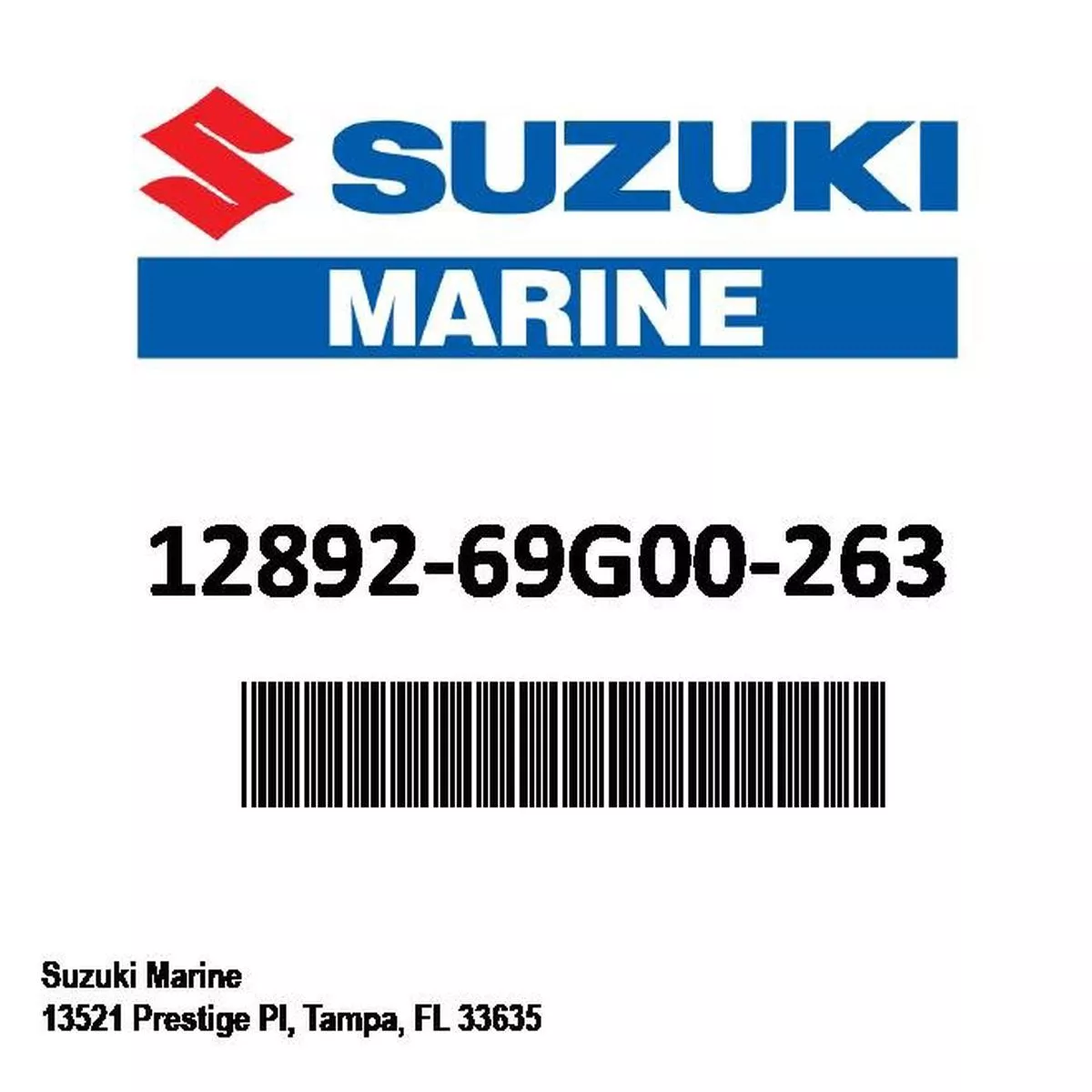 Suzuki - Shim,tappet t:2 - 12892-69G00-263