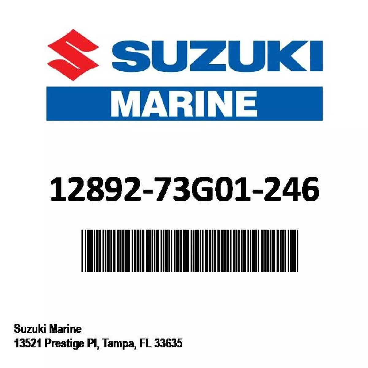 Suzuki - Shim,tappet t:2 - 12892-73G01-246