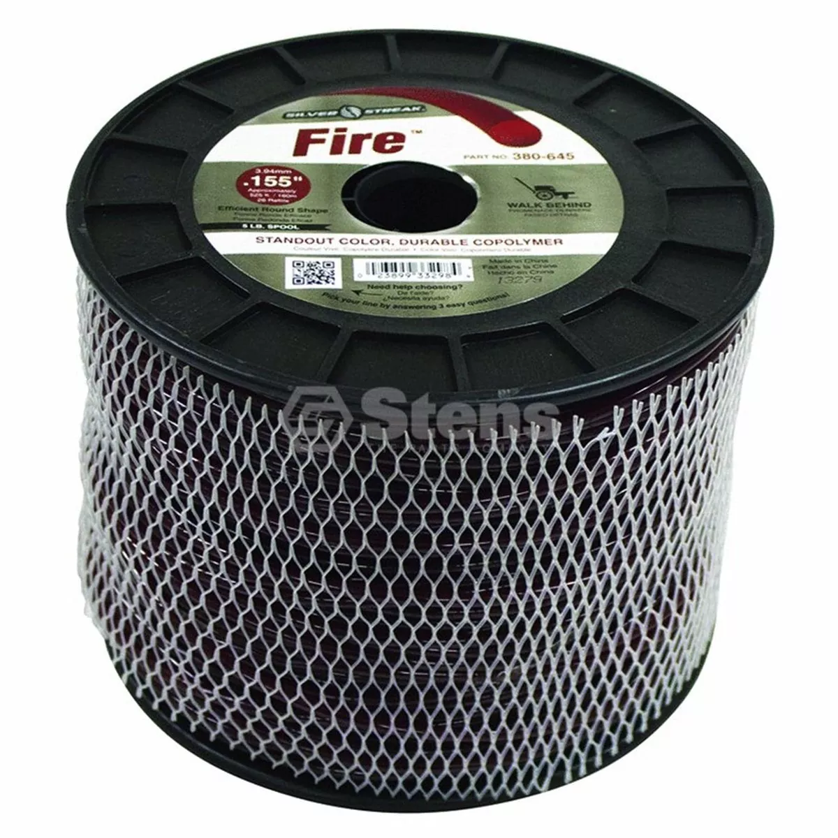 Trimmer Line Fire .155"(3.9Mm) 5 Lb.
