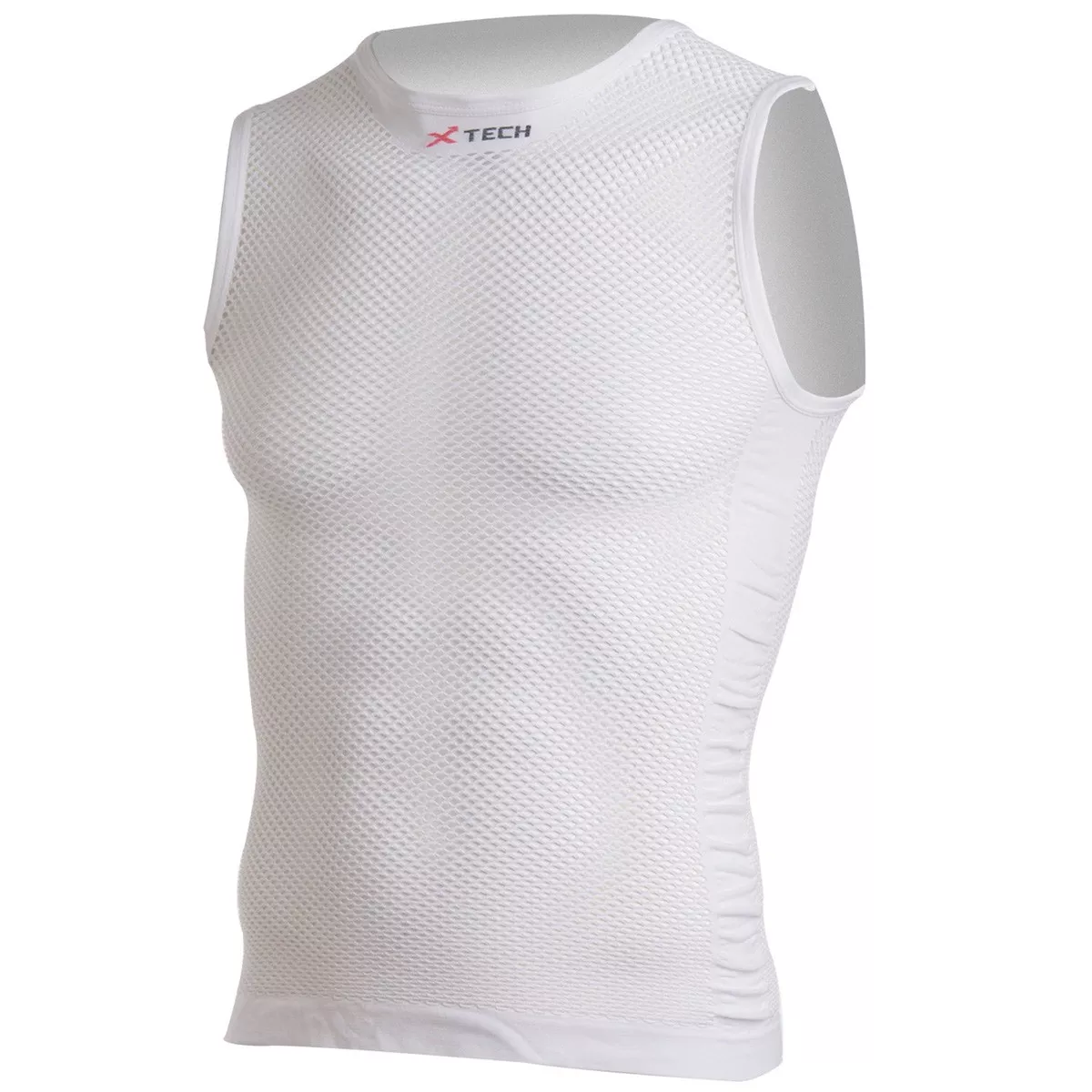 Xtech Air Evo sleeveless base layer - White