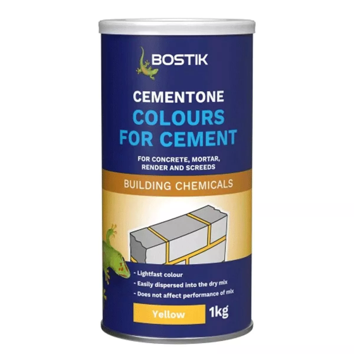YELLOW COLOUR FOR CEMENT 1KG